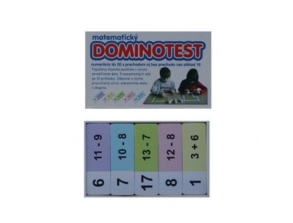 Dominotest - Numerácia do 20