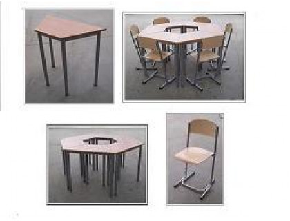 Stôl obdĺžnikový 120x60cm